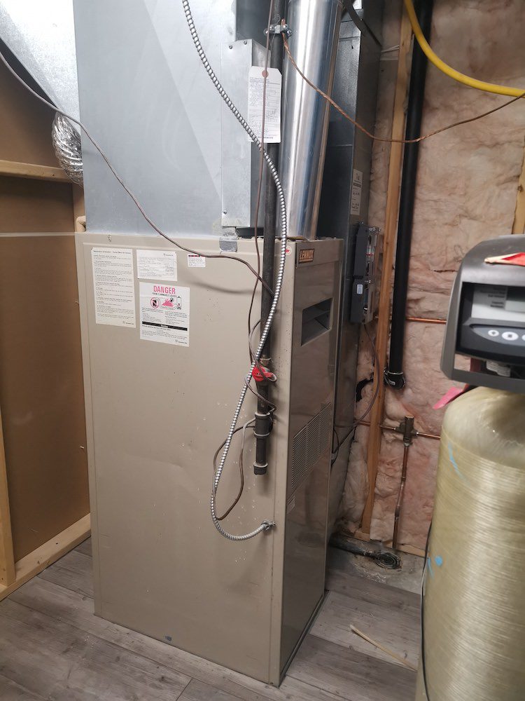 Freshly Serviced Natural Gas Furnace Uxbridge